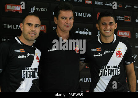 RJ - Rio de Janeiro - 03/01/2019 - Präsentation von Bruno Cesar und Danilo in Vasco Foto: Jotta de Mattos/AGIF Stockfoto