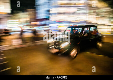 Black Cab, London, England, Vereinigtes Königreich, Europa Stockfoto