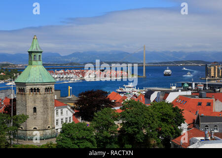 Valberg Turm, Stavanger, Rogaland County, Norwegen, Skandinavien, Europa Stockfoto