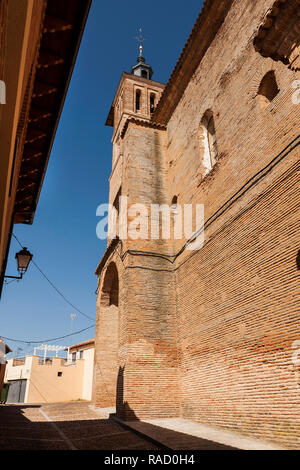 Kirche von San Miguel, Jahrhundert XVI. Grajal de Campos. Spanien Stockfoto