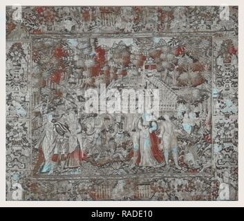 Game Park mit Jägern, meine Damen und gentleme. Neuerfundene durch Gibon. Klassische Kunst mit einem modernen Touch neuerfundene Stockfoto