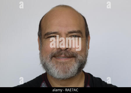 Self Portrait, Kopf geschossen, Vorderansicht. Stockfoto