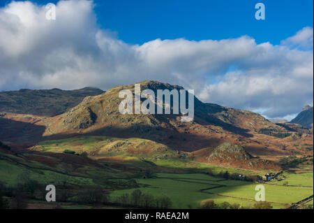 Blake Rigg und Hecht O'Blisco der Lake District Stockfoto