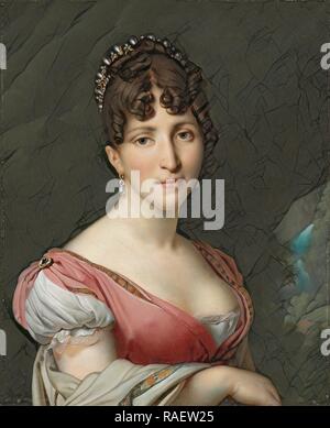 Portrait von Hortense de Beauharnais, Königin von Holland, Anne Louis Girodet-Trioson, C. 1805 - C. 180. Neuerfundene Stockfoto