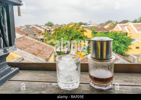 Vietnamesischer Kaffee Stockfoto