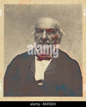 William Ewart Gladstone, Frau Eveline W.H. Myers (British, 1856-1937), London, England, April 25, 1890, Platin neuerfundene Stockfoto