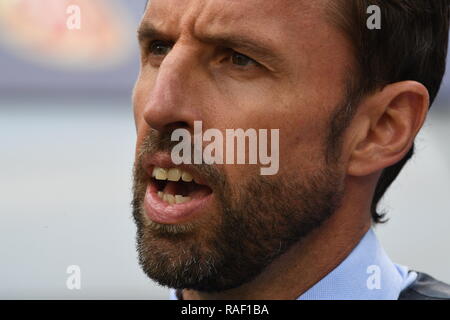 England gegen Panama Southgate Bild Jeremy Selwyn Stockfoto