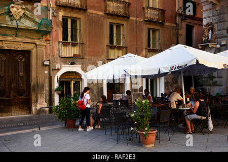 Altstadt von Cagliari Sardinien Italien Stockfoto