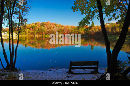 Herbst Aussichten der Wasatch Berge in Utah. Stockfoto