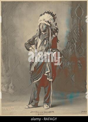 John Hollow Horn Bear, Sioux, Adolph F. Muhr (Amerikanische, gestorben 1913), Frank A. Rinehart (American, 1861-1928), 1898 überarbeitet Stockfoto