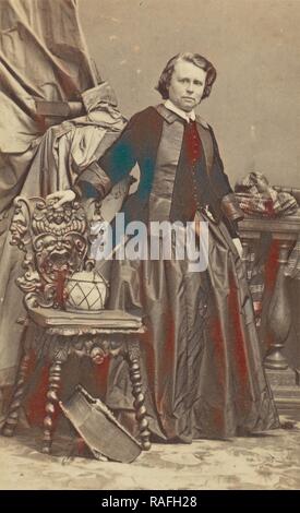 Rosa Bonheur, André Adolphe-Eugène Disdéri (Französisch, 1819 - 1889), 1861 - 1864, Eiweiß Silber drucken. Neuerfundene Stockfoto