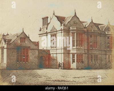 Madras College, St. Andrews, Hill & Adamson (Schottische, aktiv 1843 - 1848), Argentinien, 1843 - 1848, gesalzen Papier neuerfundene Stockfoto