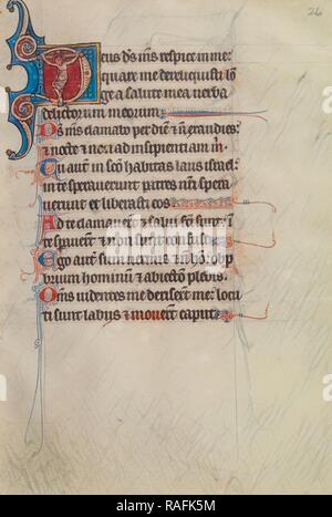 Initial D: Die Kreuzigung, Bute Master (franko-flämischen, aktiv 1260 - 1290), Nordosten (beleuchtete Neuerfundene Stockfoto