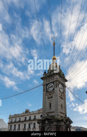 BRIGHTON, East Sussex/UK - 3. Januar: Blick auf theClock Turm in Brighton, East Sussex am 3. Januar 2019 Stockfoto