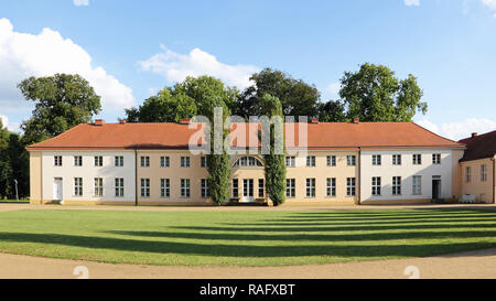 Schloss Paretz im Havelland in Deutschland Stockfoto