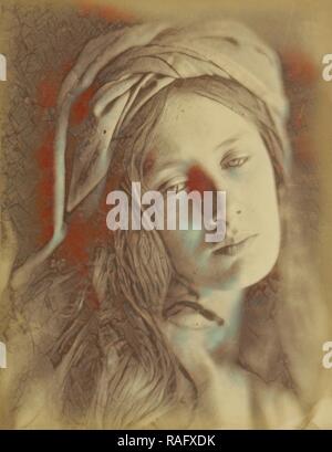 Beatrice, Julia Margaret Cameron (Briten, geboren in Indien, 1815-1879), Süßwasser, Isle of Wight, England, 1866 überarbeitet Stockfoto