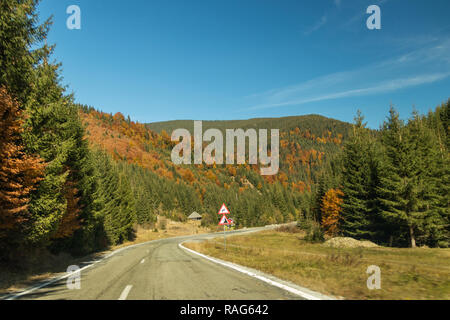 Eine Reise nach Rumänien Berge Stockfoto
