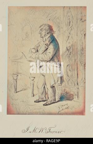 J. M. W. Turner, Caroline Bertolacci (Briten, geboren 1825, aktiv 1860 - 1890), um 1863, Eiweiß Silber drucken Neuerfundene Stockfoto