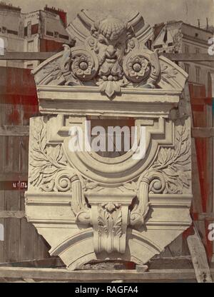 Tabellen saillantes. Galeries latérales du Grand Escalier, Louis-Émile Durandelle (Französisch, 1839 - 1917), Paris, Frankreich neuerfundene Stockfoto