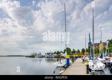 Bitterfeld, See, Goitzschesee, Deutschland Stockfoto