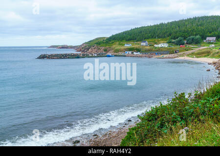 Landschaft in White Point, Cape Breton Island, Nova Scotia, Kanada Stockfoto