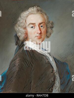 Sir James Gray, Zweiter Baronet, Rosalba Carriera (Italienisch, 1673-1757), Italien, ca. 1744 - 1745, Pastell auf Papier neuerfundene Stockfoto