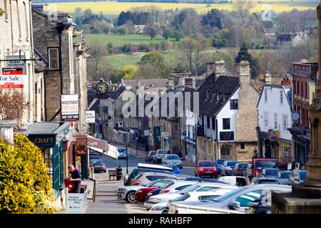 High Street, Witney, Oxfordshire, Großbritannien, Europa Stockfoto