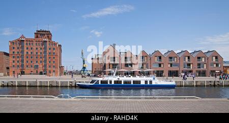 Hafen, Wismar, Mecklenburg-Vorpommern Stockfoto