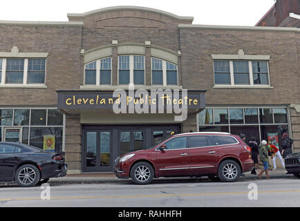 Cleveland öffentliches Theater, in dem Gordon Square-Shoreway Bezirk von Cleveland, Ohio, USA. Stockfoto