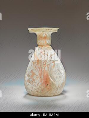 Sprinklerschutz Meßkolben, Römische Reich, 3./4. Jahrhunderts, Glas, 9,8 x 5,8 cm (3 7,8 x 2 5,16 in.). Neuerfundene Stockfoto