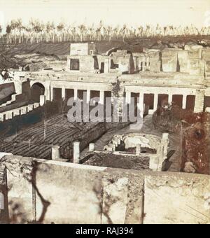 Casa di Diomède nach Pompeji, Italien, / Artistique, C. 1865. Neuerfundene durch Gibon. Klassische Kunst mit einem modernen Neuerfundene Stockfoto