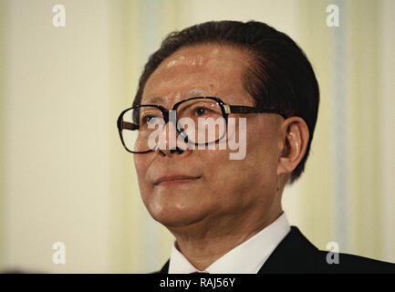Jiang Zemin, Generalsekretär der Kommunistischen Partei in China. Foto von Dennis Brack Stockfoto
