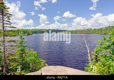 Ham See in der Boundary Waters in Minnesota Stockfoto