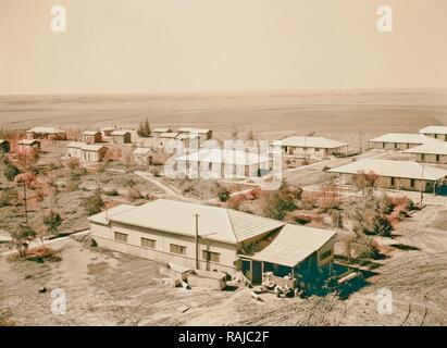 Jüdische Siedlung des Gat in der Nähe von Ancient Gath, östlich von Gaza Road, 1941 gegründet. 1946, Israel, Gat. Neuerfundene Stockfoto