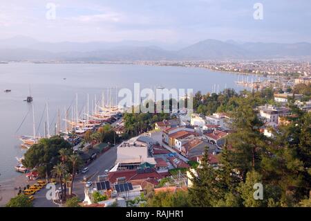 Stadtbild, Fethiye, Provinz Muğla, Türkei Stockfoto