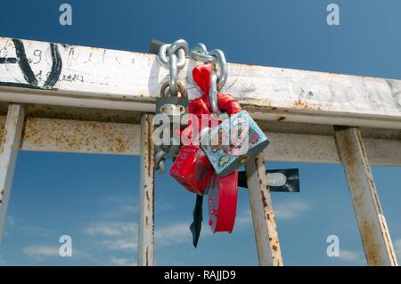 Die Schlösser der Schwiegermutter's Bridge, Odessa, Ukraine, Osteuropa Stockfoto