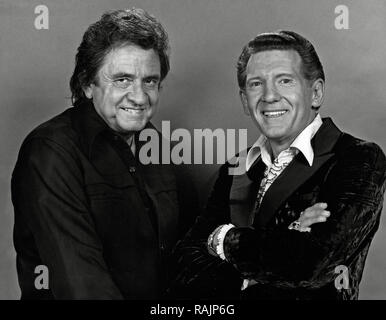 Publizitätsfoto von Johnny Cash, Jerry Lee Lewis, ca. 1972 File Reference # 33636 994THA Stockfoto