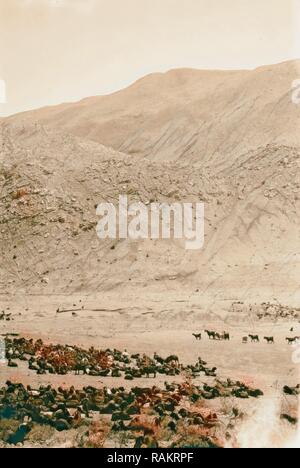 Mt. Hermon. 1925. Neuerfundene durch Gibon. Klassische Kunst mit einem modernen Touch neuerfundene Stockfoto