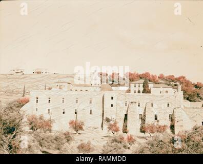 Umgebung von Jerusalem. Kloster des Kreuzes. Standort, an dem Baum des Kreuzes wuchs. der Orthodoxen neuerfundene Stockfoto