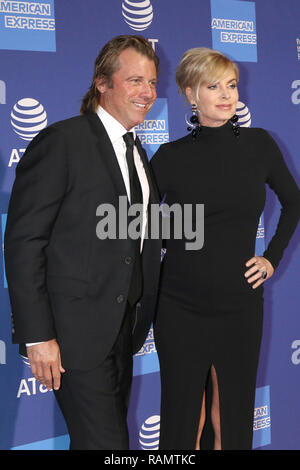 Palm Springs, CA, USA. 3 Jan, 2019. PALM SPRINGS - Jan 17: Vince Van Patten, Eileen Davidson an der 30 Palm Springs International Film Festival Awards Gala im Palm Springs Convention Center am 17 Januar, 2019 in Palm Springs, CA Credit: Kay Blake/ZUMA Draht/Alamy leben Nachrichten Stockfoto