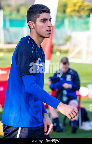 LA MANGA, Spanje, 05-01-2019, Fußball, La Manga Club Resort, niederländischen Eredivisie, Saison 2018/2019, SC Heerenveen player Rami Hajal, während des Trainings Camp Heerenveen in La Manga5-01-2019, Stockfoto