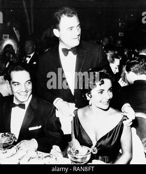 Elizabeth Taylor, Mike Todd, Hollywood, Los Angeles, 1957 Stockfoto