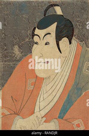 Ichikawa Ebizo keine takemura Sadanoshin, Ichikawa Ebizo als Takemura Sadanoshin. 1794., 1 Drucken: Holzschnitt, Farbe, 35,7 x Neuerfundene Stockfoto