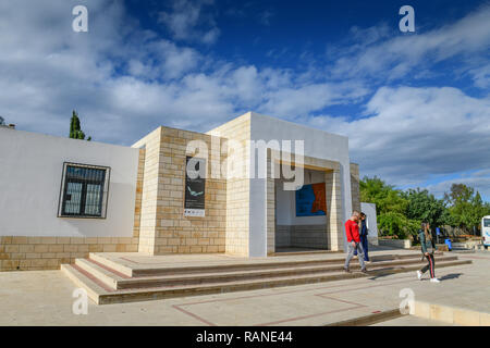 Eingang, Ausgrabungen, archäologische Park, Paphos, Zypern, Eingang, Ausgrabungsstaette, Archaeologischer Park, Zypern Stockfoto