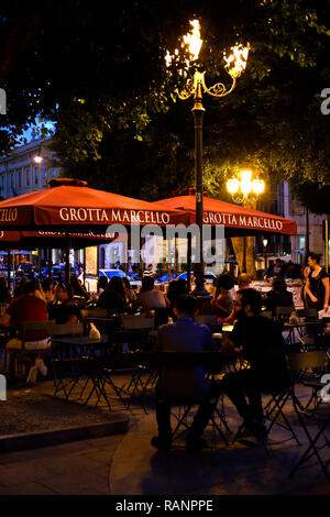 Piazza Yenne Cagliari Sardinien Italien Stockfoto