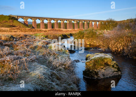 Großes Wasser der Flotte Viadukt, in der Nähe der Pförtnerloge der Flotte, Dumfries and Galloway, Schottland Stockfoto