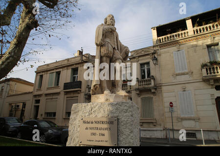 Salon-de-Provence, auf Nostradamus Pfade Stockfoto