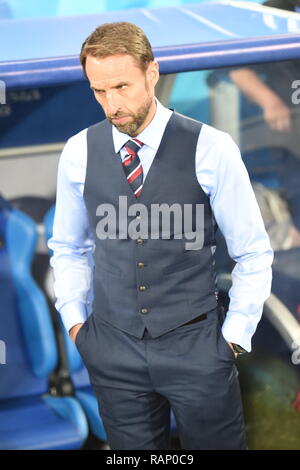 England Match Day in Wolgograd Bild Jeremy Selwyn Stockfoto