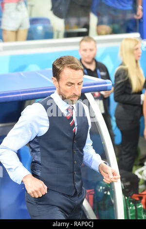 England Match Day in Wolgograd Bild Jeremy Selwyn Stockfoto