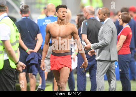 England Match Day in Wolgograd Bild Jeremy Selwyn Stockfoto